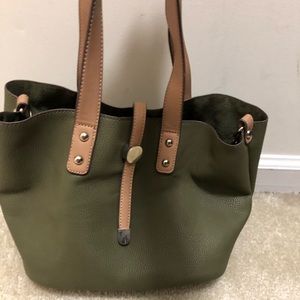 Olive green bag